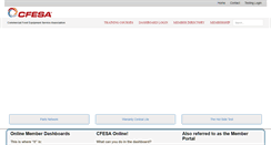 Desktop Screenshot of cfesa.com
